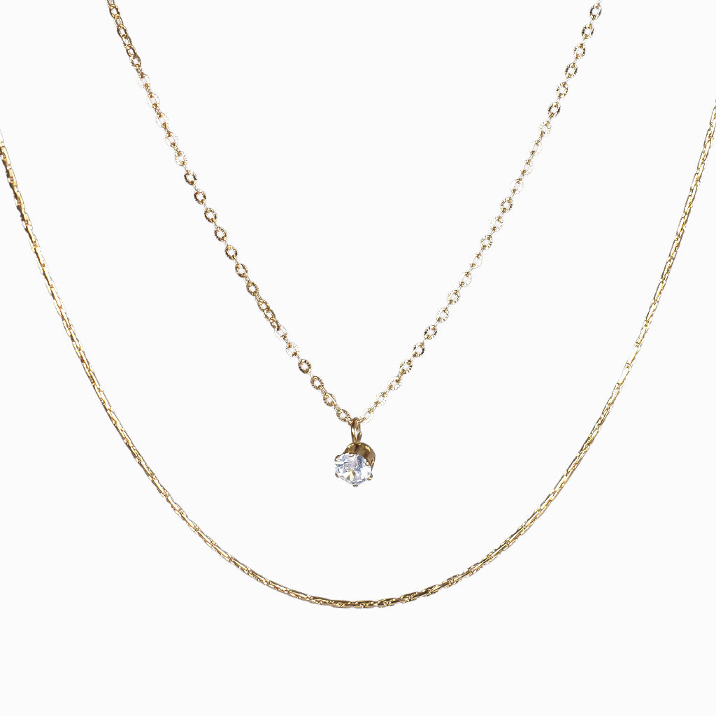 Valentina Layered Necklace Set