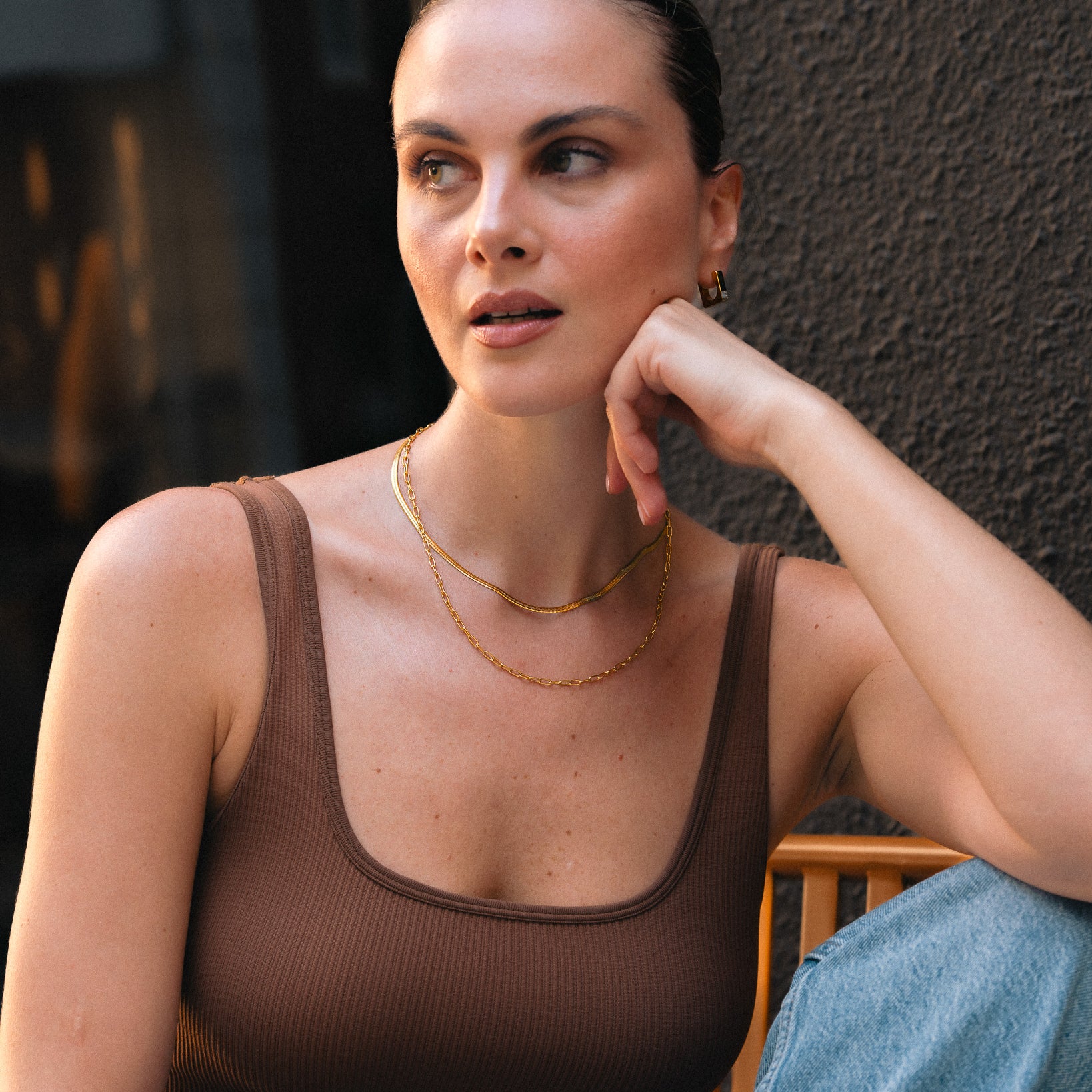 New Yorker Layered Necklace Set