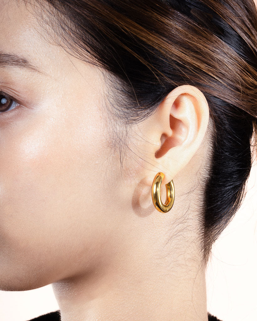 Runa Loop Earrings