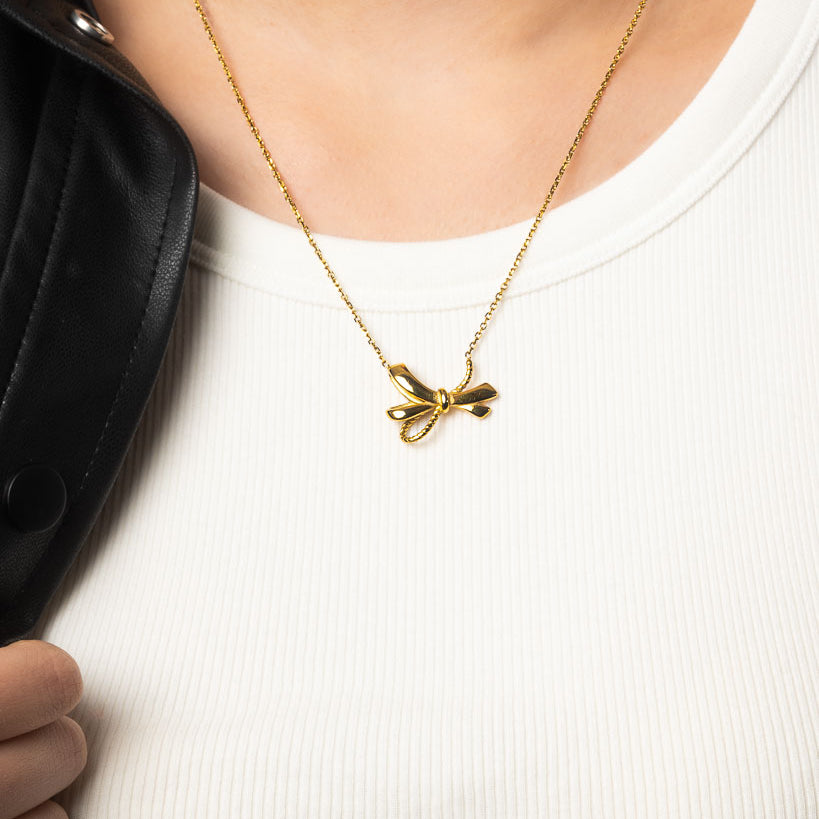 Violetta Ribbon Necklace