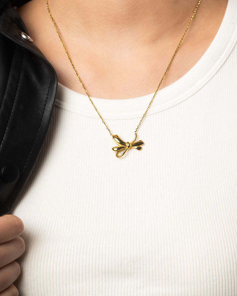 Violetta Ribbon Necklace