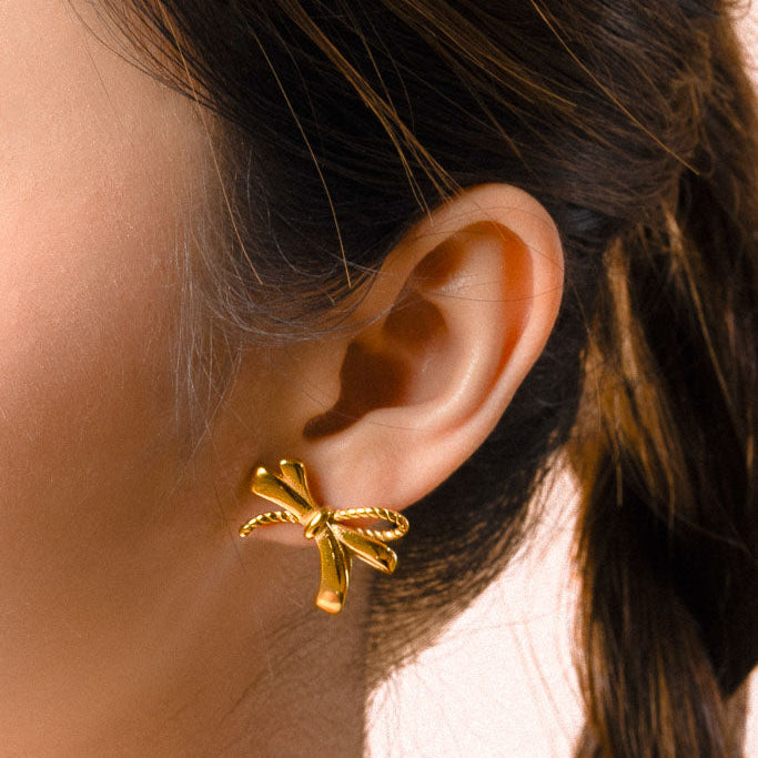 Violetta Ribbon Earrings