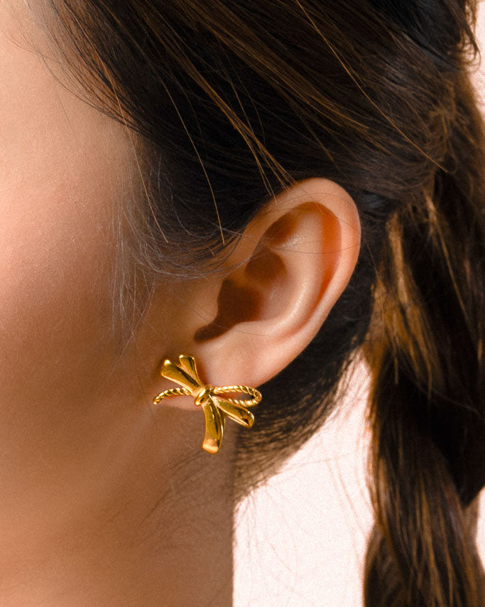 Violetta Ribbon Earrings